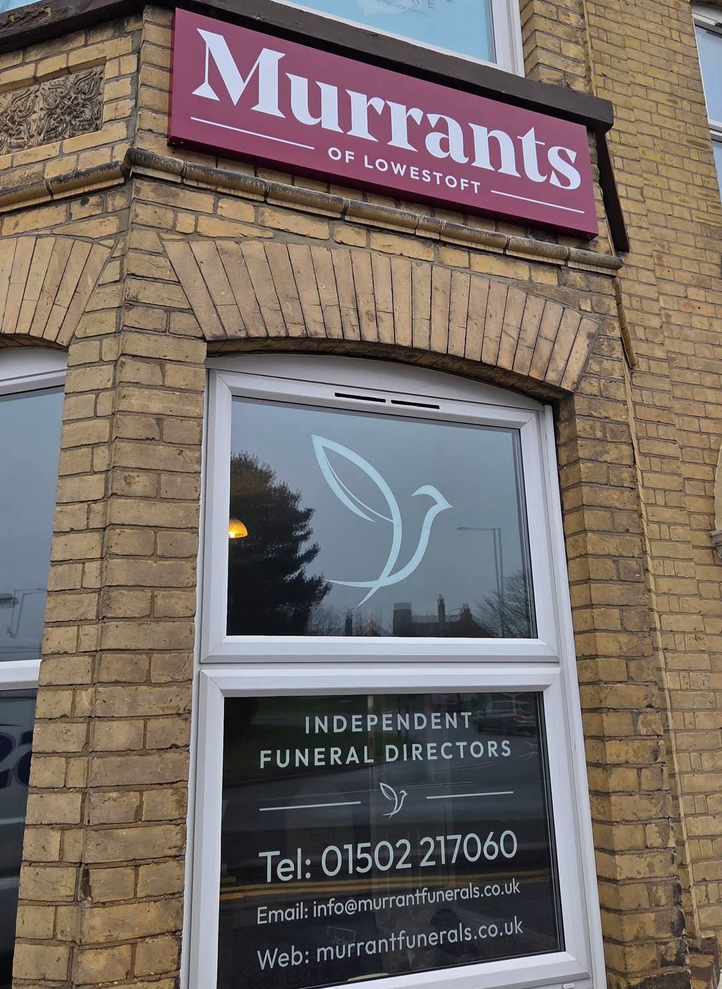 Murrant Family Funeral Services Lowestoft Branch